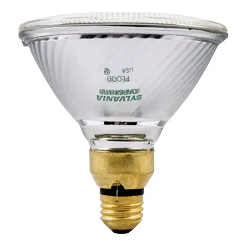 Halogen Reflector Lamp, 70 W, Medium E26 Lamp Base, PAR38 Lamp, Bright White Light, 1305 Lumens