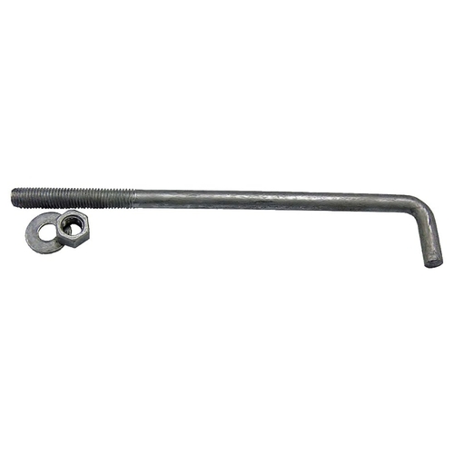 Anchor Bolt, 6 in L, Steel