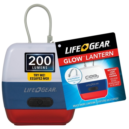Glow Mini Series Multi-Function Lantern, Alkaline Battery, Clear Light