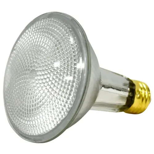 Halogen Reflector Lamp, 39 W, Medium E26 Lamp Base, PAR30LN Lamp, Bright White Light, 550 Lumens