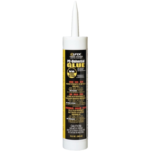 PROTECTIVE COATING CO 810101 PC-Universal Glue Adhesive, Milky White, 10.3 oz Cartridge