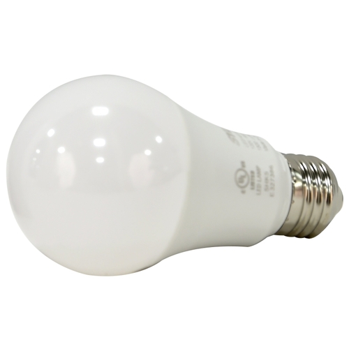 LED Bulb, General Purpose, A19 Lamp, E26 Lamp Base, Frosted, 2700 K Color Temp - pack of 12