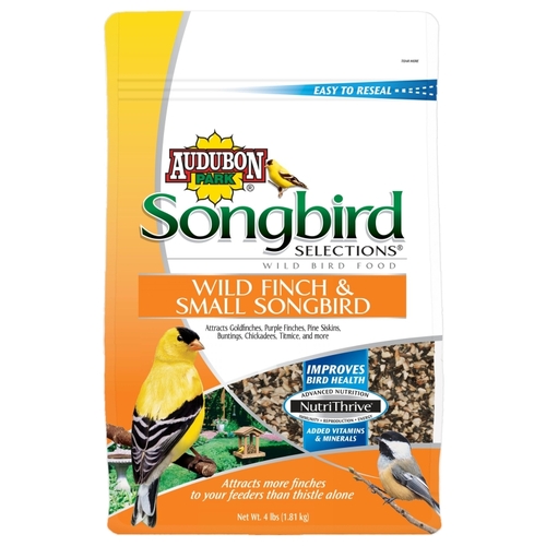 Audubon Park 11978 Songbird Selections Wild Bird Food, 4 lb