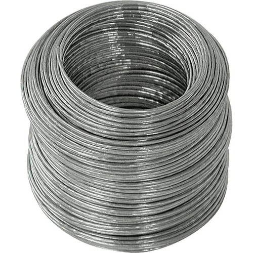 Utility Wire, 175 ft L, 20 Gauge, Galvanized Steel