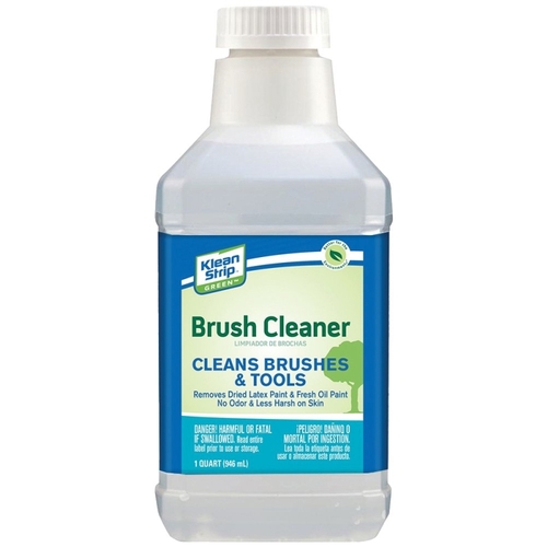 QKGB75012 Brush Cleaner, Liquid, White, 1 qt