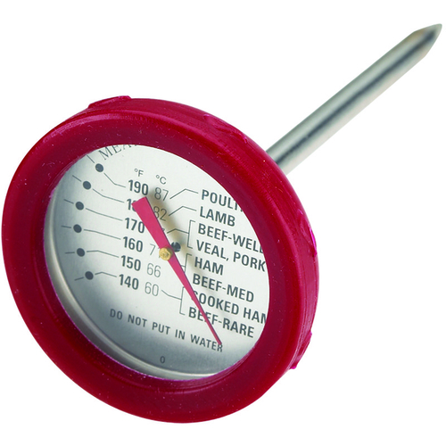 Meat Thermometer With Silicone Bezel