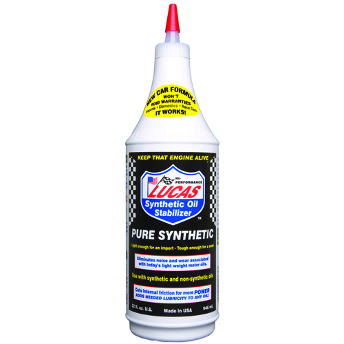 Lucas Oil Products 10130 Oil Stabilizer, 1 qt Bottle Clear