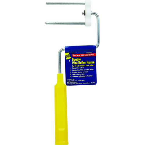 Roller Frame, 10 in L Roller, Threaded Handle