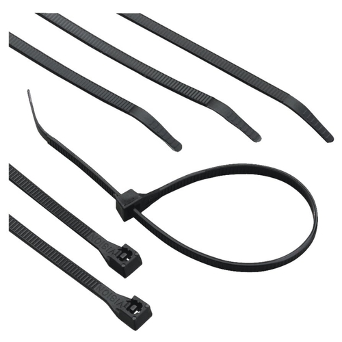 CABLE TIE 4IN UV BLACK - pack of 100
