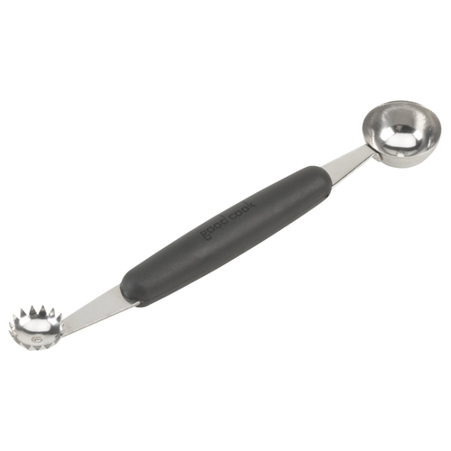 Good Cook 20350 Melon Baller, Stainless Steel, Black