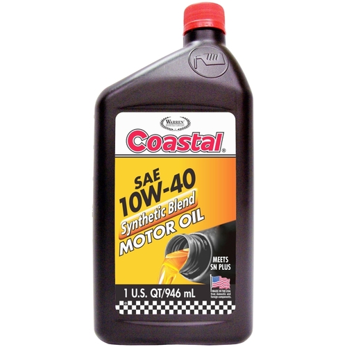 Motor Oil, 10W-40, 1 qt Amber