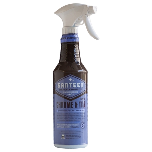 Santeen 320-6-XCP6 Chrome and Tile Cleaner, 22 oz - pack of 6