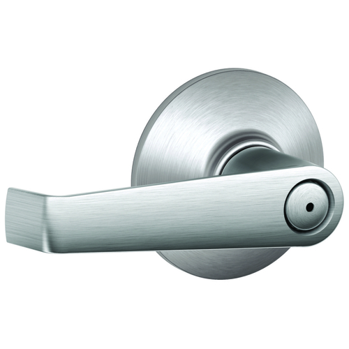 Schlage F40ELA626 Elan Series F40 ELA 626 Privacy Lever, Zinc, Satin Chrome