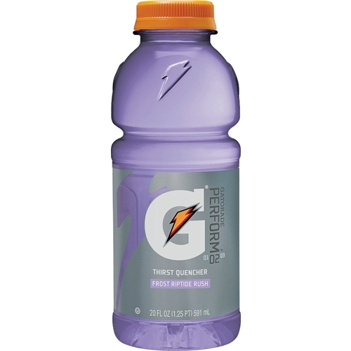 Gatorade 32488 Thirst Quencher Sports Drink, Liquid, Riptide Rush Flavor, 20 oz Bottle