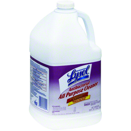 LYSOL 74392 Disinfectant Cleaner, 1 gal, Liquid, Citrus, Green