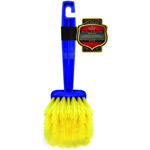 S.M. Arnold, Inc. 25-610 SELECT Wheel and Bumper Brush, 2 in L Trim, 9-1/2 in OAL, Polypropylene Trim, Plastic Handle