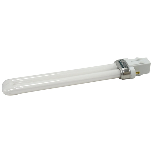 Compact Fluorescent Bulb, 13 W, T12 Lamp, GX23 Lamp Base, 688 Lumens, 4100 K Color Temp, Cool White Light