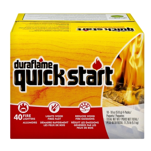 Duraflame 04053 QUICK START 02453 Firelighter - pack of 4