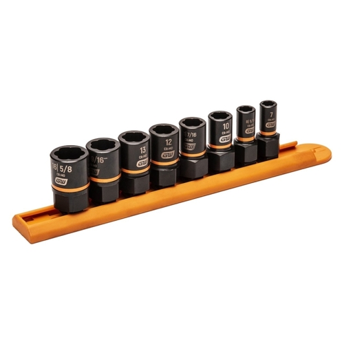 Crescent 84782 BOLT BITER SET 8PC 1/4IN&3/8IN Black Oxide