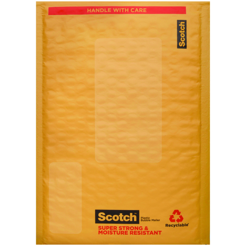 SCOTCH 8913-25 8913 Smart Mailer, 6 x 9 in, Self-Seal Closure