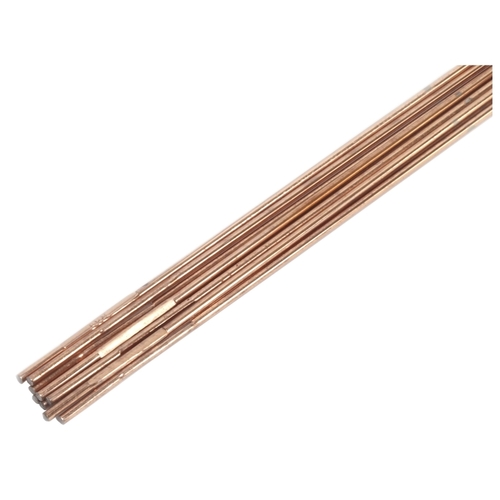 Forney 42326 Welding Rod, 3/32 in Dia, 18 in L, Mild Steel