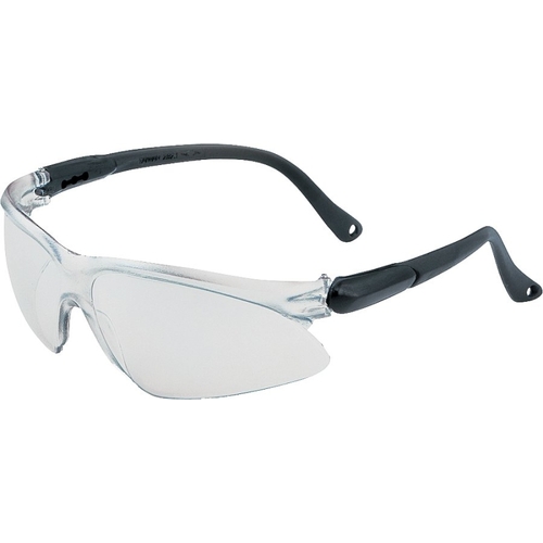 SAFETY Visio Series Safety Glasses, Mirror Lens, Polycarbonate Lens, Dual Tone Frame, Plastic Frame