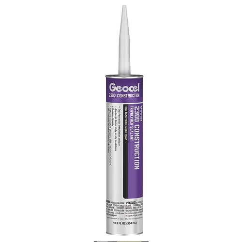 GEOCEL GC66101 2300 Series Sealant, White, 4 days Curing, 40 to 140 deg F, 10.3 fl-oz Cartridge