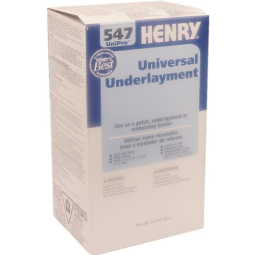 HENRY 12159 547 UniPro Series Underlayment, Gray, 10 lb Box