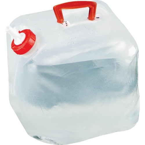 Collapsible Water Carrier, 5 gal Capacity, Polyethylene