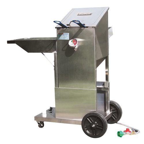 Bayou Classic 700-704 FRYER W/CART STAINLESS 4GAL