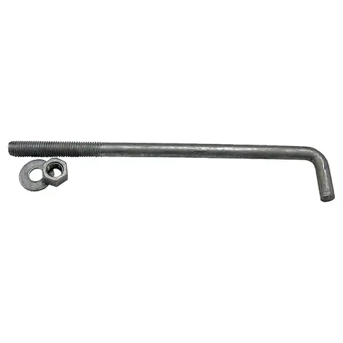 Anchor Bolt, 8 in L, Steel - pack of 50