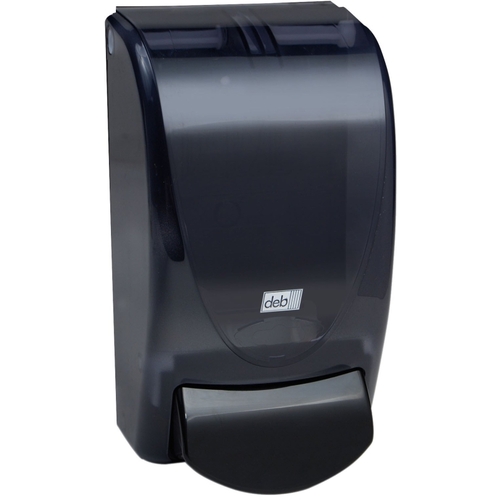 NORTH AMERICAN PAPER 91128 91106 Soap Dispenser, 1 L Capacity, ABS, Transparent Black