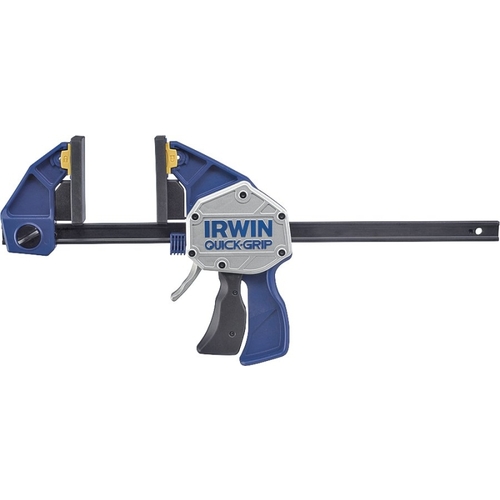 Irwin 1964711/2021406N QUICK-GRIP Bar Clamp/Spreader, 600 lb, 6 in Max Opening Size, 3-5/8 in D Throat