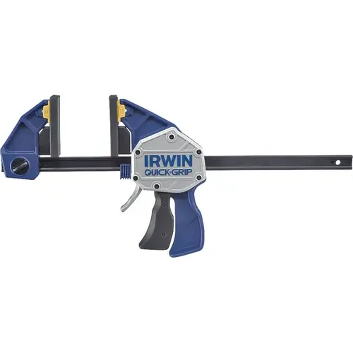 Irwin 1964711/2021406N QUICK-GRIP Bar Clamp/Spreader, 600 lb, 6 in Max Opening Size, 3-5/8 in D Throat