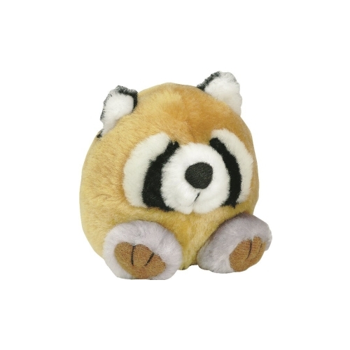 Dog Toy, M, Raccoon, Synthetic Fabric, Multi-Color