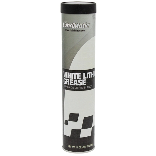 Lubrimatic 11354 Lithium Grease, 14 oz Cartridge, White