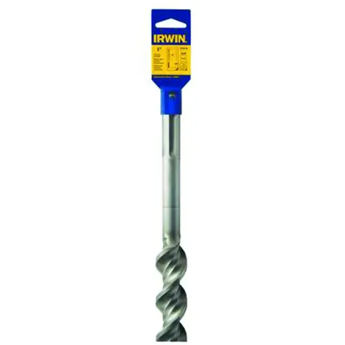 Hammer Drill Bit, 7/8 in Dia, 21 in OAL, Twist Flute, 4-Flute, 5 in Dia Shank, SDS Max Shank Double Tempered