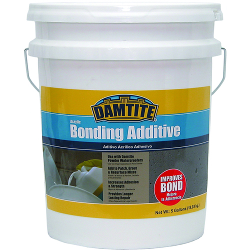 Bonding Additive, Liquid, Ammonia, White, 5 gal Pail