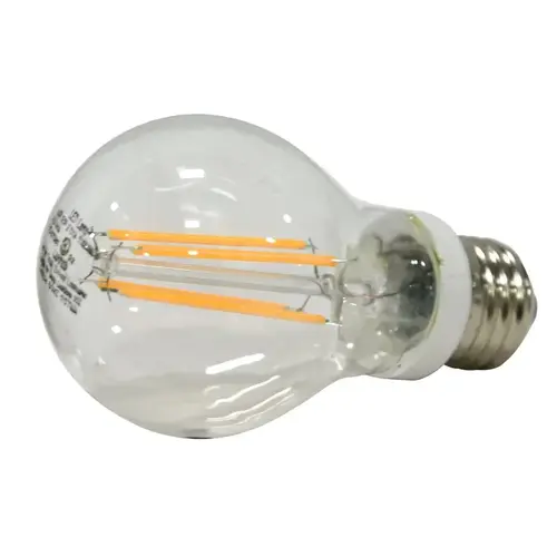 LED Bulb, General Purpose, A19 Lamp, E26 Lamp Base, Dimmable, Soft White Light, 2700 K Color Temp - pack of 6