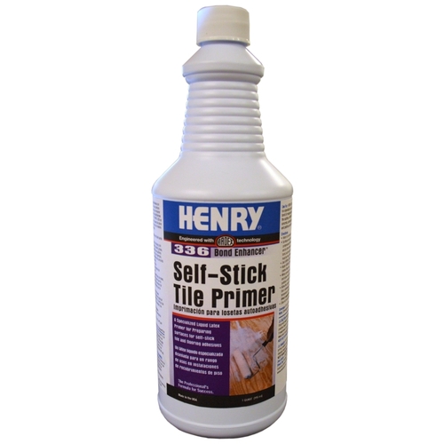 HENRY 12054-XCP6 336 Floor Primer and Latex Liquid Additive, 1 qt, Milky White, Liquid - pack of 6