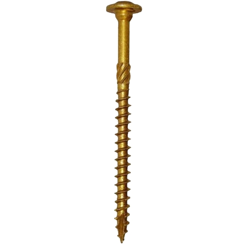 RSS Structural Screw, 3/8 in Thread, 14-1/8 in L, Flat Head, Star Drive, Steel, 50 PK - pack of 50