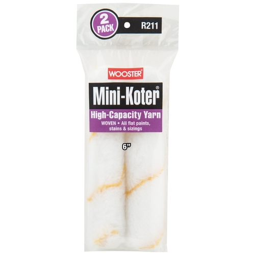 Mini-Koter High-Capacity Yarn, 6 in L, Fabric Cover - pack of 2