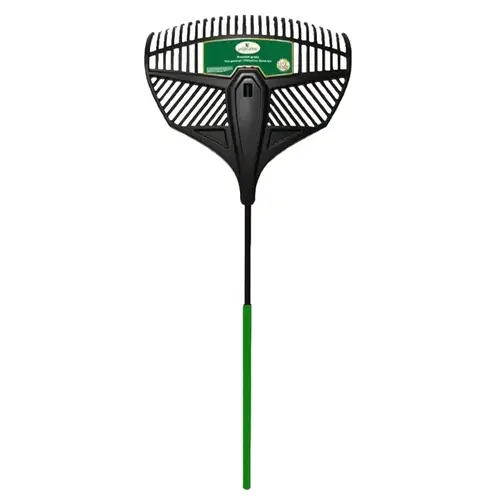 Landscapers Select 34867 Leaf Rake, Poly Tine, Steel Handle, 36 in L Handle