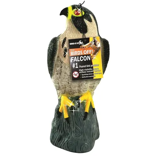 17 In. H. x 8 In. Dia. Falcon Pest Deterrent Decoy