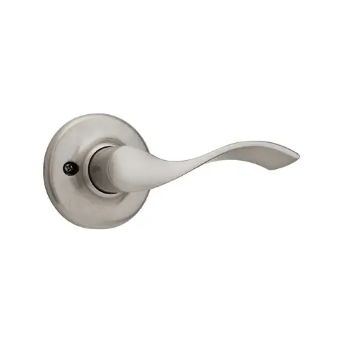 Half Inactive/Dummy Lever, 4-7/32 in L Lever, Satin Nickel