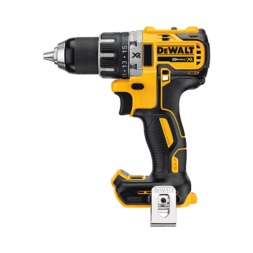 DEWALT DCD791B 20-Volt MAX XR Lithium-Ion Brushless Cordless 1/2 in. Compact Drill/Driver (Tool-Only) Yellow