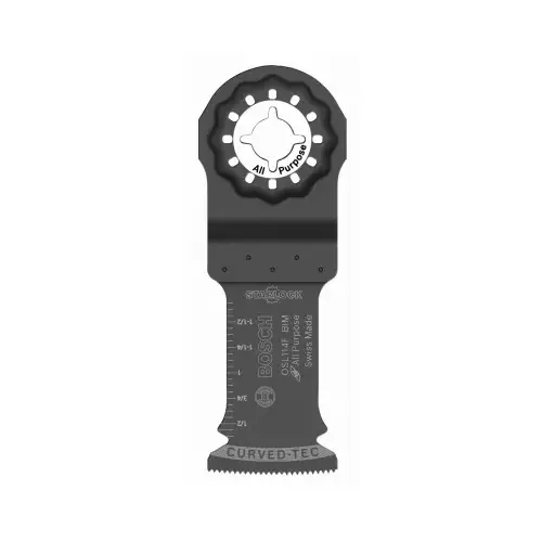 Starlock Oscillating Blade, 1-1/4 in, Bi-Metal Black