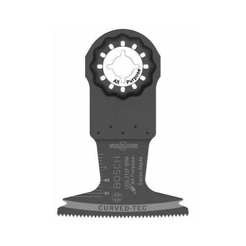 Starlock Oscillating Blade, 2-1/2 in, Bi-Metal Black