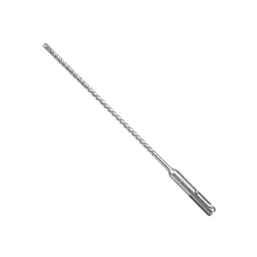 Bulldog Hammer Drill Bit, 3/16 in Dia, 8-1/2 in OAL, Variable Flute, 2-Flute, 3/8 in Dia Shank