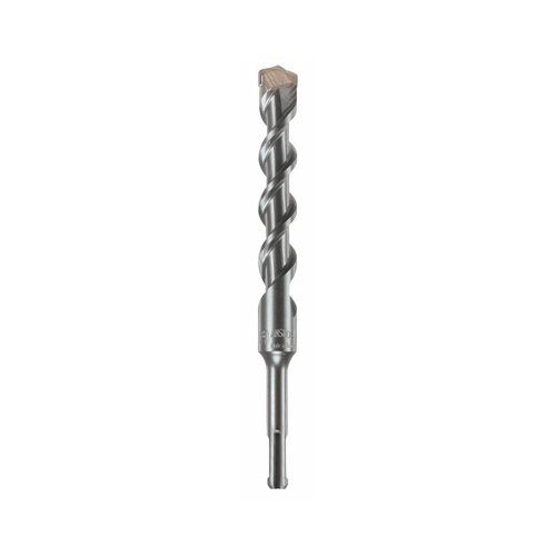 Bulldog Rotary Hammer Drill Bit, 3/4 in Dia, 8 in OAL, Optimized Flute, 4-Flute, 25/64 in Dia Shank